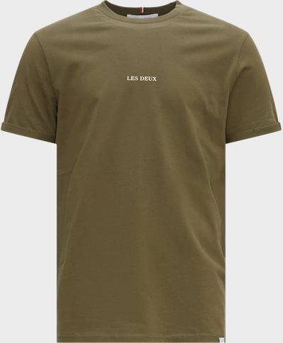 Les Deux T-shirts LENS T-SHIRT LDM101118 SS23 Army